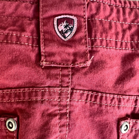 Kuhl Women's Capri Cropped Hiking Pants Rust Size 14 - Picture 4 of 7